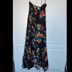 XIX Palms maxi skirt Sz 1, length 41”